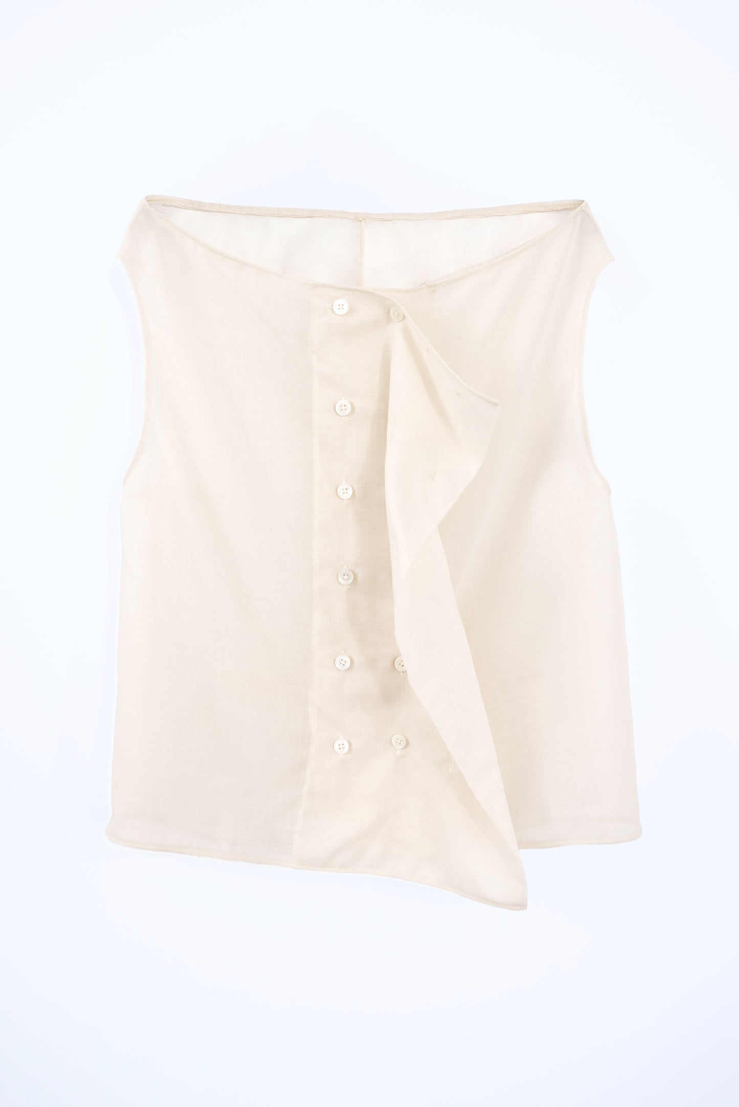 Sheer Wool Adjustable Boat Neck Top