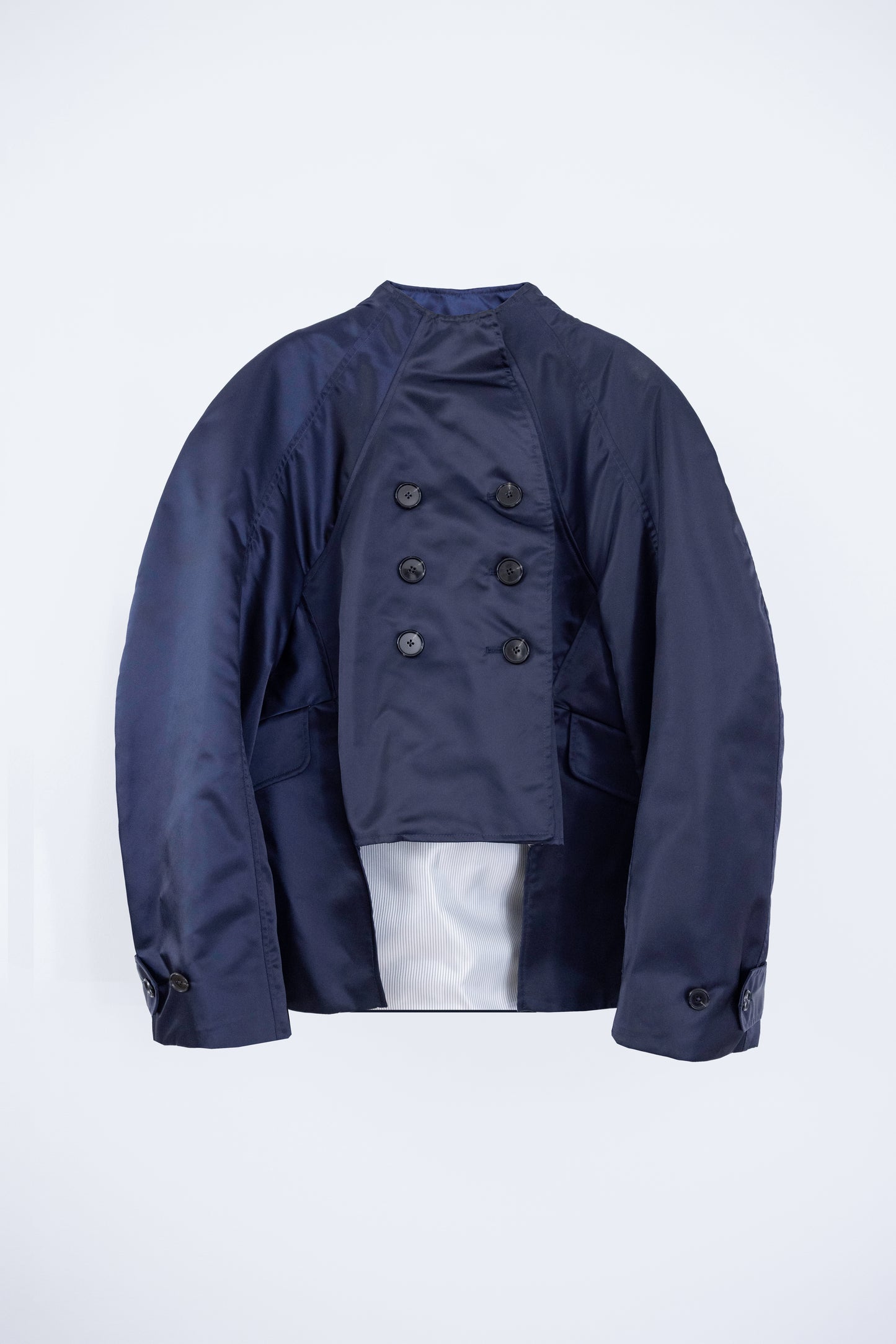 Water Repellent Mock Neck Jacket