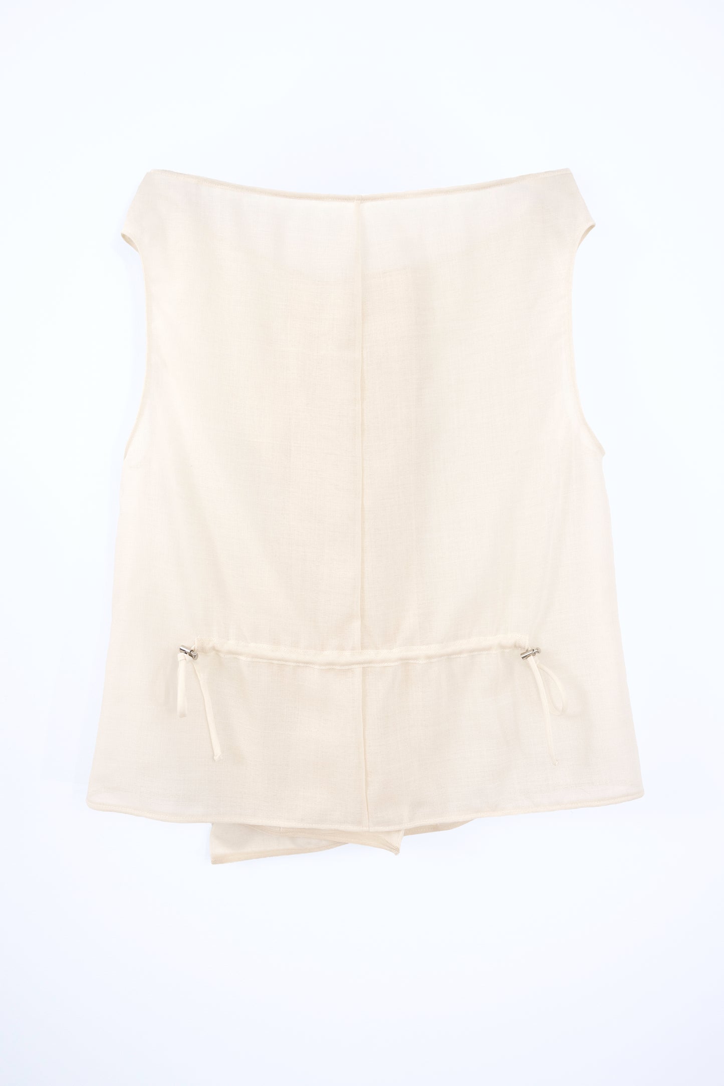 Sheer Wool Adjustable Boat Neck Top