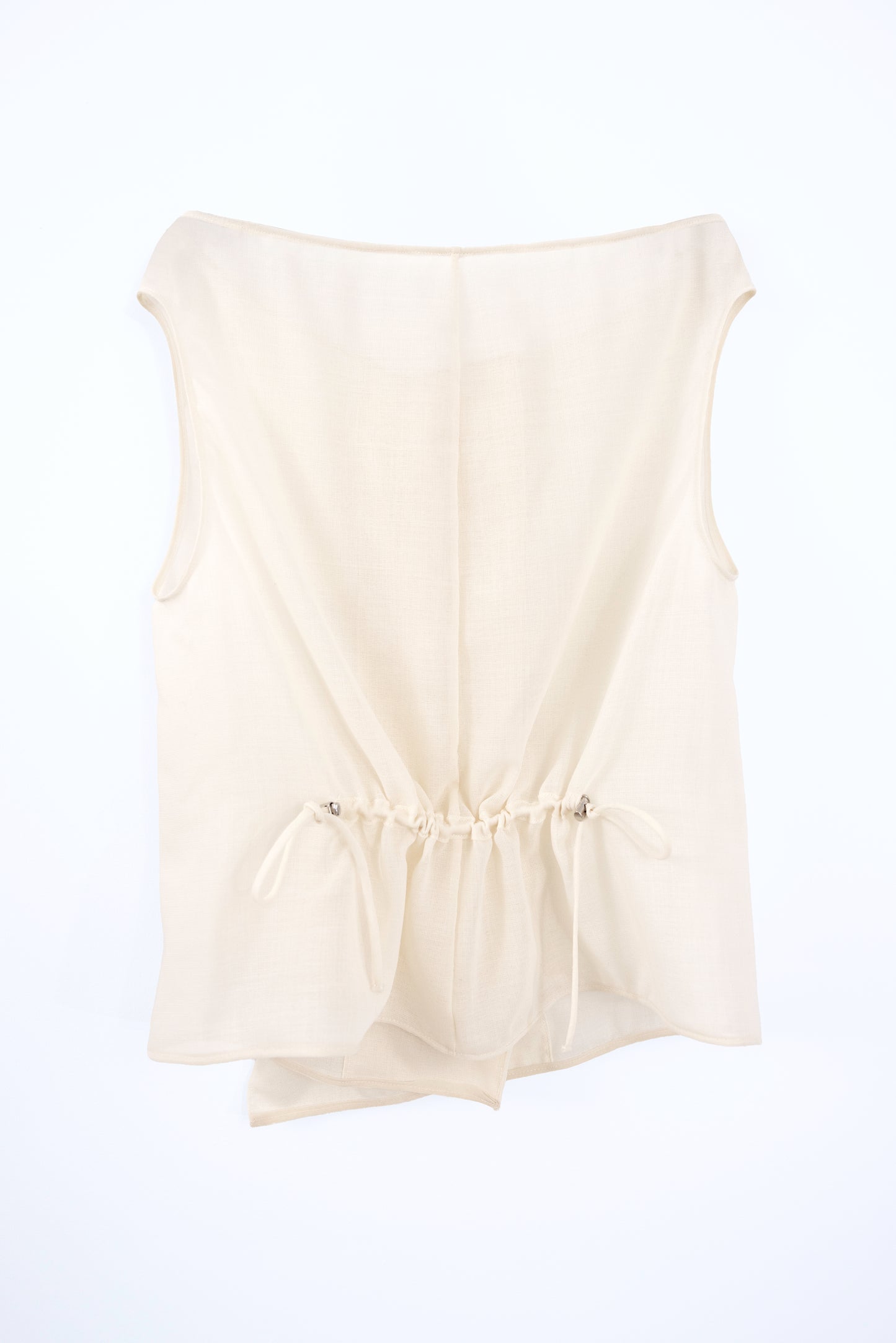 Sheer Wool Adjustable Boat Neck Top