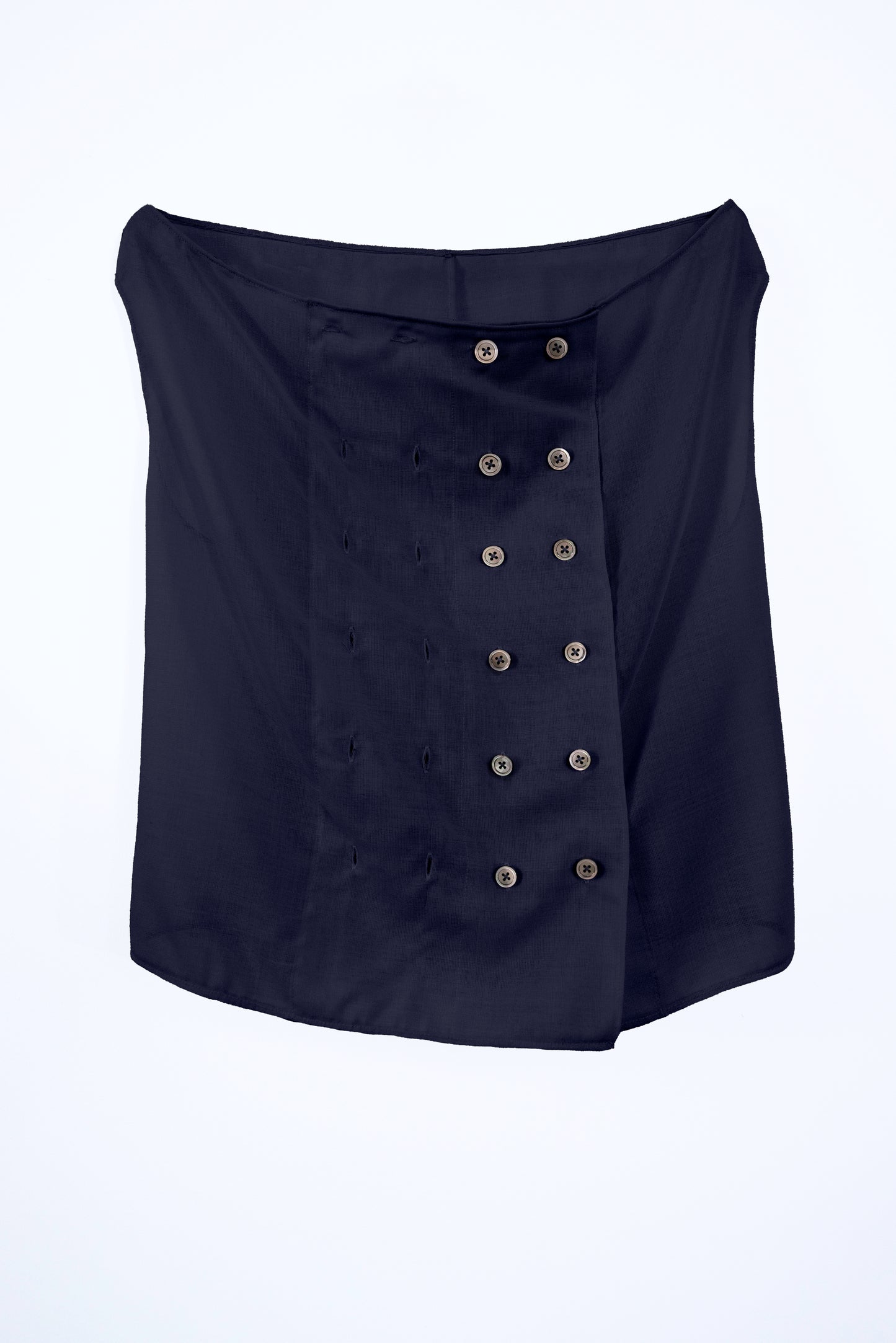 Sheer Wool Adjustable Boat Neck Top