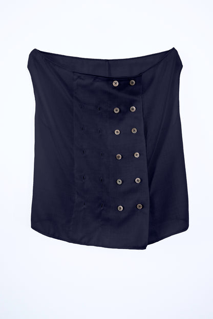 Sheer Wool Adjustable Boat Neck Top