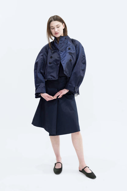 Water Repellent Mock Neck Jacket